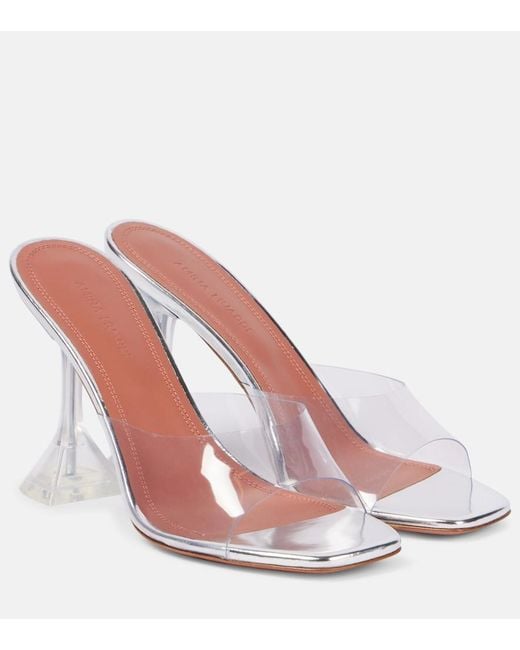 AMINA MUADDI Multicolor Lupita 95 Pvc Mules