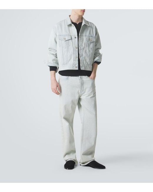 Fear Of God Gray Denim Jacket for men