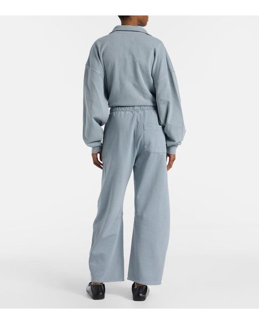 Citizens of Humanity Blue Miro Cotton Fleece Sweatpants