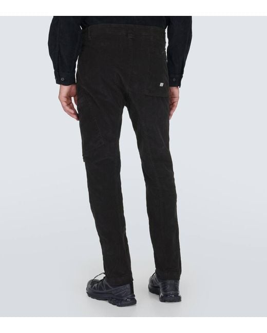C P Company Gerade Hose Aus Cord in Black für Herren