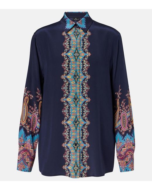 Camicia di Etro in Blue