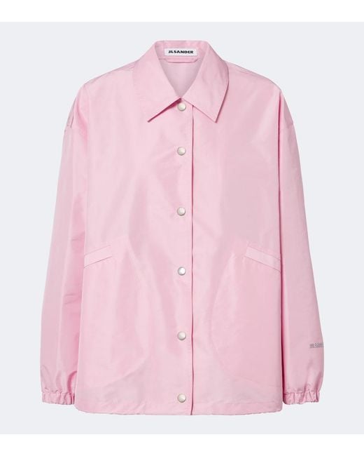 Jil Sander Pink Technical Jacket