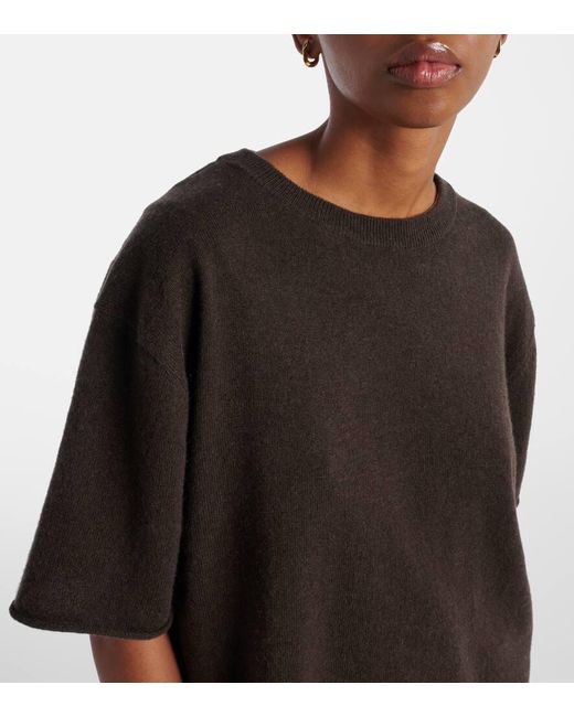Camiseta Cila De Cachemir Lisa Yang de color Brown