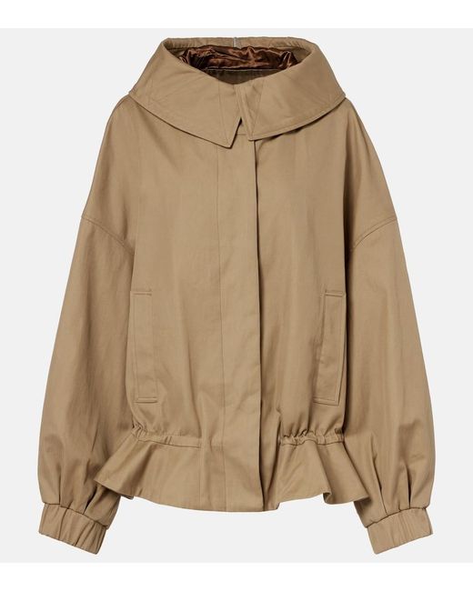 Dries Van Noten Natural Cotton Jacket