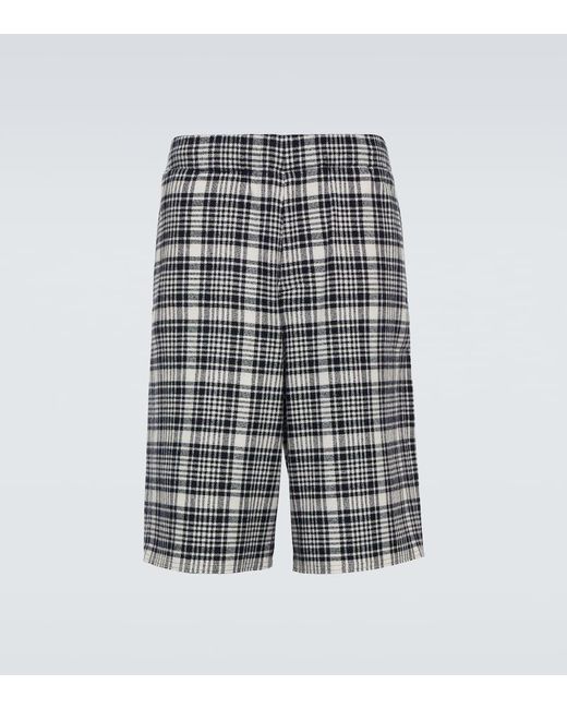 Zegna Gray X The Elder Statesman Wool And Cashmere Shorts for men