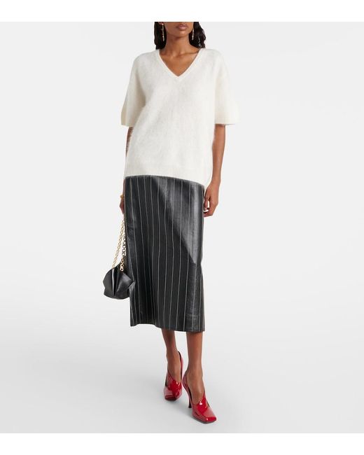 Lisa Yang White Lovisa Cashmere Sweater