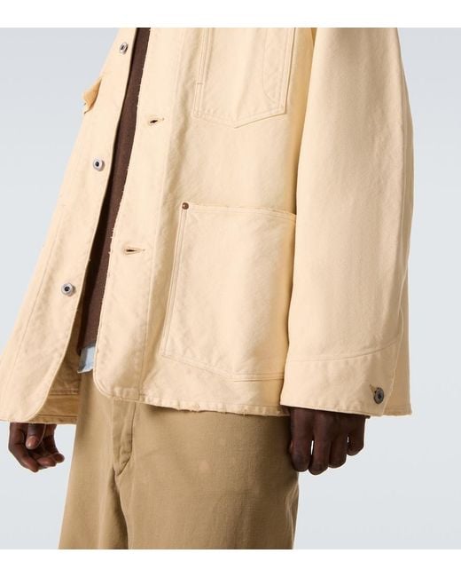 Giacca Vintage di A.PRESSE in Natural da Uomo