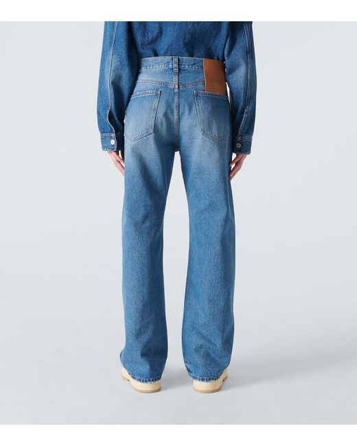 Jacquemus Straight Jeans Le De Nimes Droit in Blue für Herren
