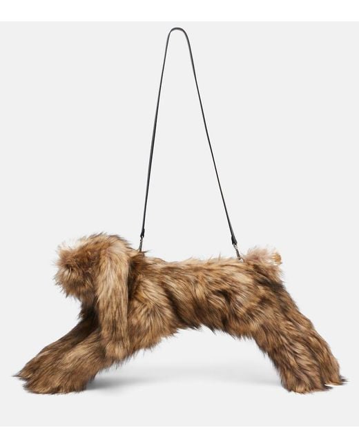 Clutch di Simone Rocha in Brown