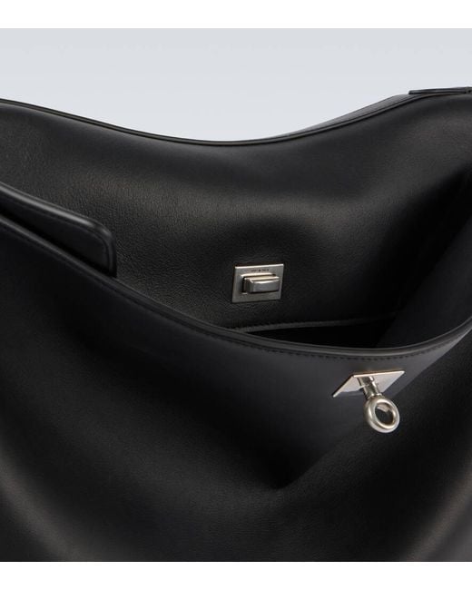 Balenciaga Crossbody Bag Rodeo Aus Leder in Black für Herren
