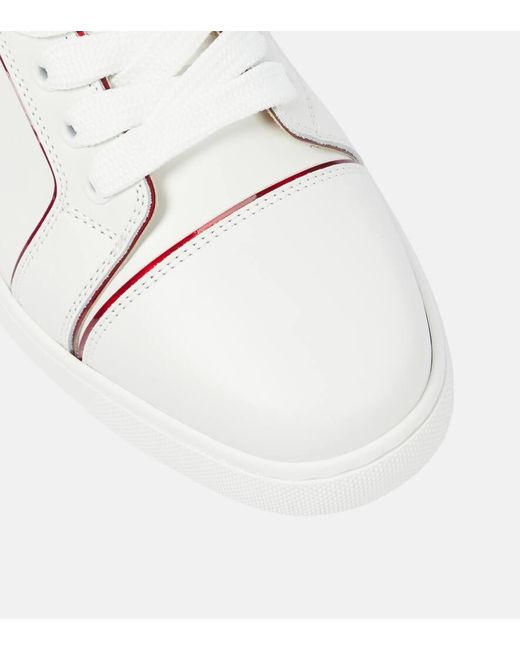 Sneakers Vieira Orlato in pelle di Christian Louboutin in White