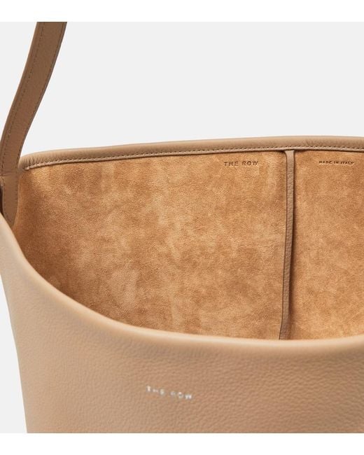 The Row Natural Tote Bag Park Large Aus Leder