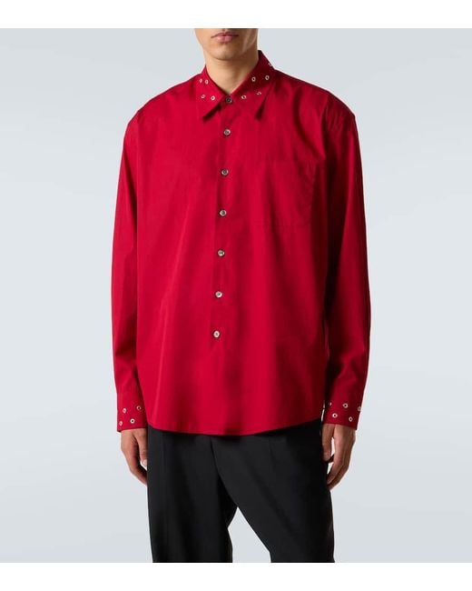 Camicia Above di Our Legacy in Red da Uomo