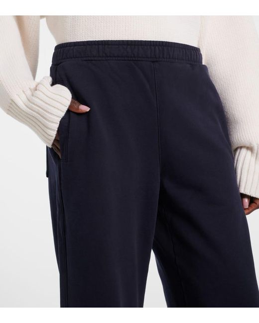 Citizens of Humanity Blue Miro Cotton Fleece Sweatpants