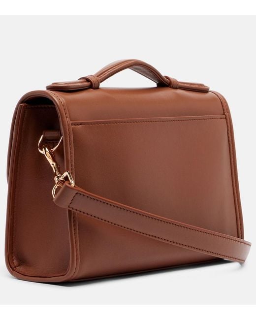 Gabriela Hearst Brown Crossbody Bag Leonora Small Aus Leder