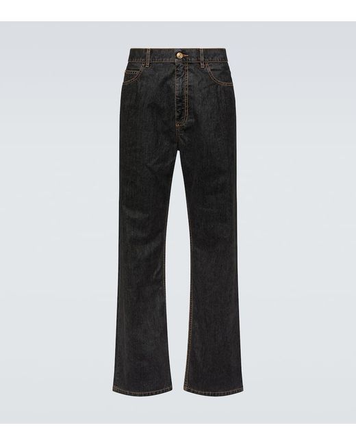 Marni Black Low-rise Straight Jeans for men
