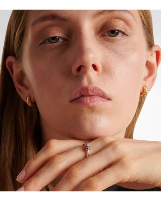 Spinelli Kilcollin White Sirius Sterling And 18Kt Ring With Diamonds