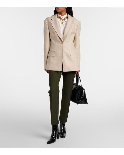 Joseph Gray New Coleman Gabardine Slim Pants