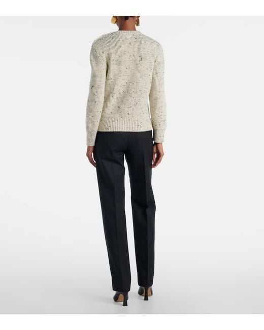 Bottega Veneta Natural Knot Wool-Blend Sweater