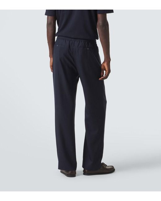 God's True Cashmere Blue Soul Cashmere Straight Pants for men