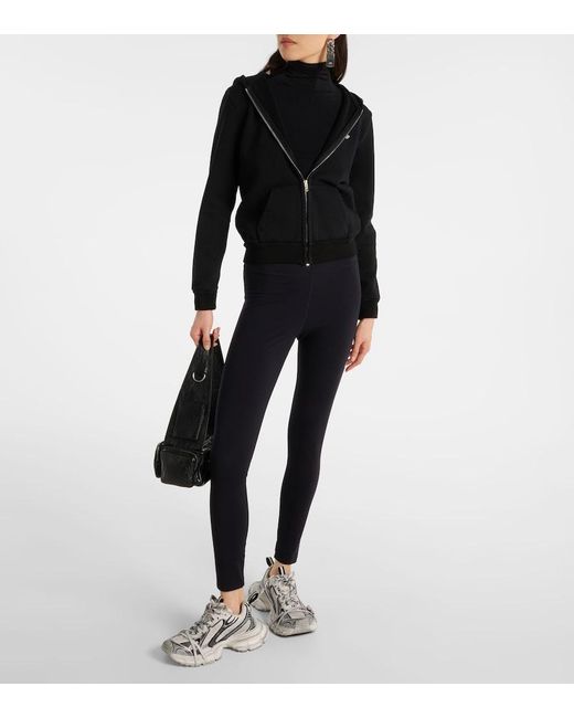 Balenciaga Black Zip-Throughs