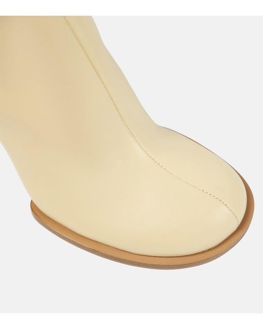 Jacquemus Natural Mismatched Bootie