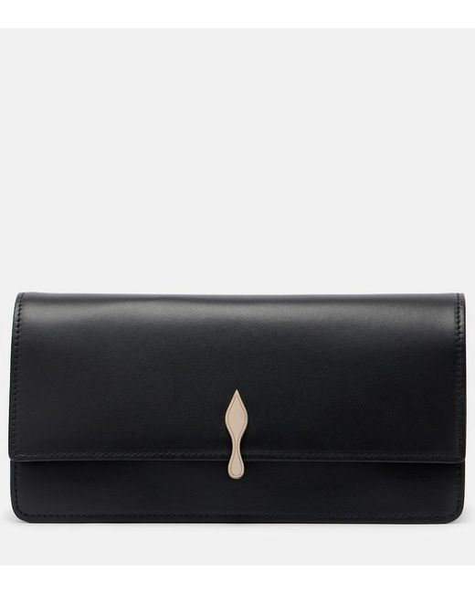 Christian Louboutin Black Bettina Leather Clutch