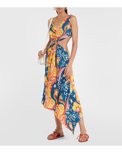 Marni Red X No Vacancy Inn Beaded Leather Sandals
