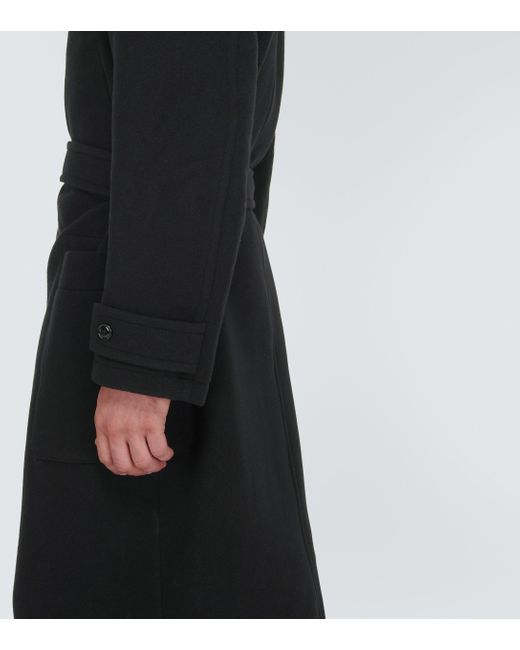 double sided wool coat
