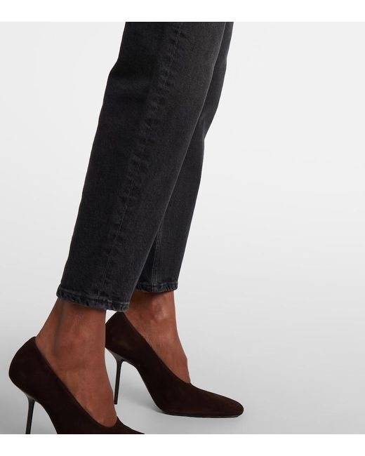 Citizens of Humanity Blue Delfina Straight Jeans