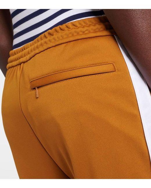 Pantalones deportivos de jersey con anagrama Loewe de color Orange