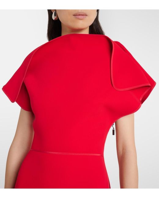 Maticevski Red Absolve Draped Gown