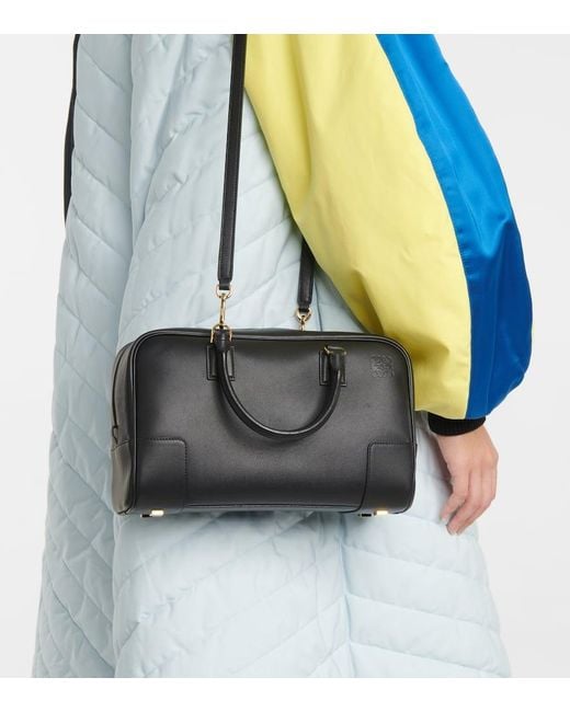 Loewe Black Tote Bag Amazona 28 Aus Leder
