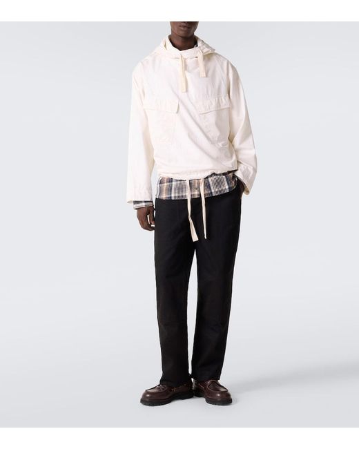Studio Nicholson Black Guston Leather Boat Shoes for men