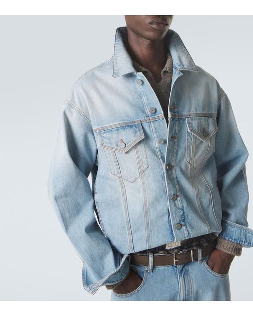 ERL Blue Denim Jacket for men
