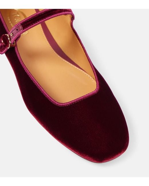 Tod's Red Shoes