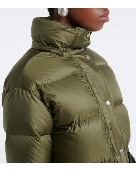 Moncler Green Sesie Down Jacket