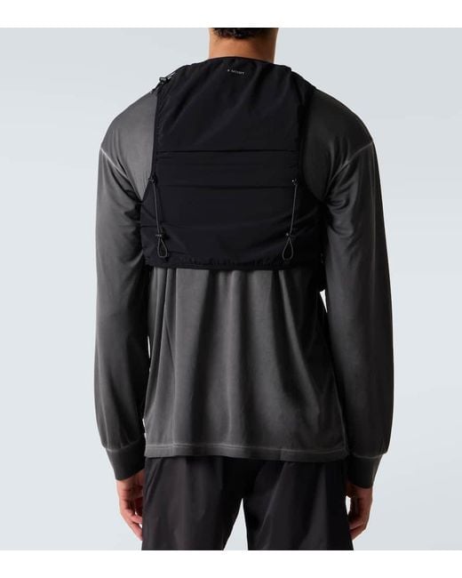 Satisfy Black X Hydrapak Vest And Flasks Set for men
