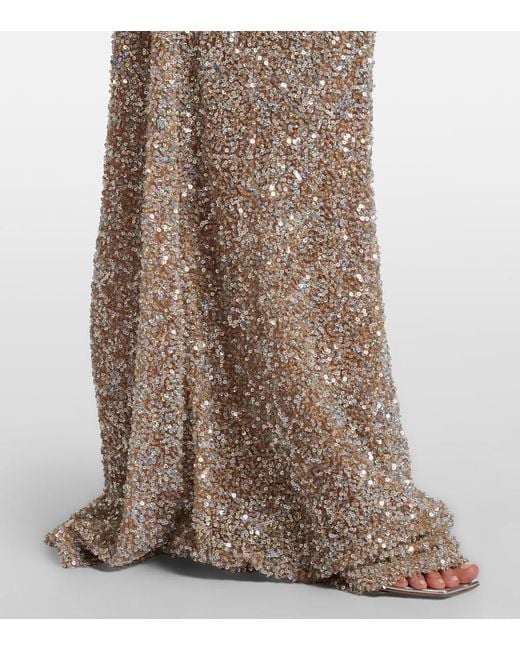 The Sei Natural Embellished Gown