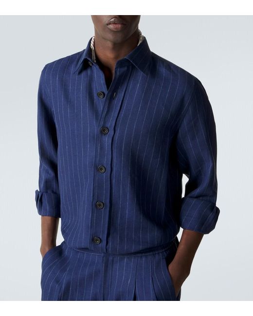 Camicia di Rubinacci in Blue da Uomo
