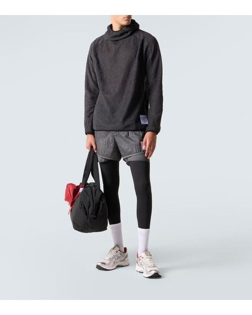 Sudadera De Punto Con Capucha Satisfy de hombre de color Gray