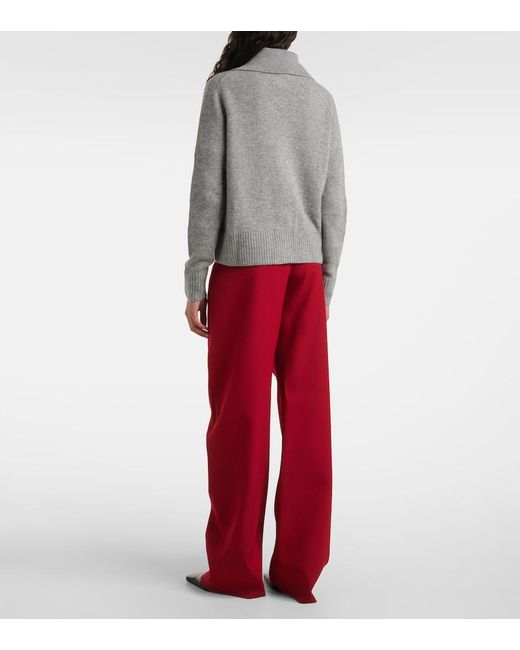 Jardin Des Orangers Gray Cashmere Cardigan