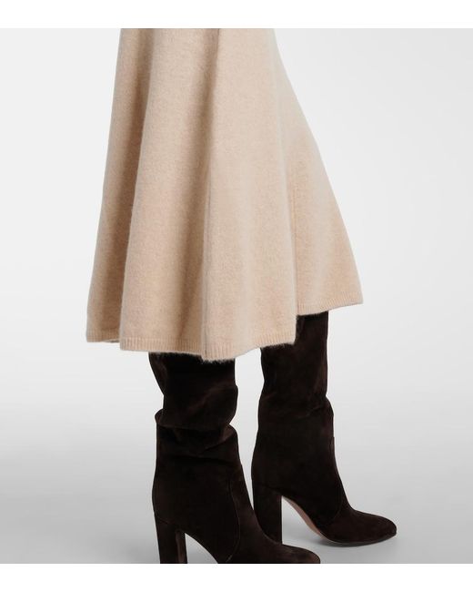Joseph Natural Cashmere-Blend Sweater Dress