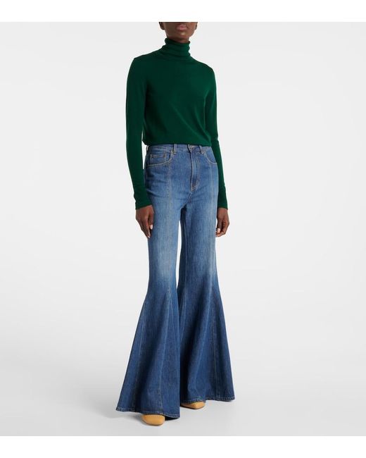 Chloé Brown Andrea Mule Shoes