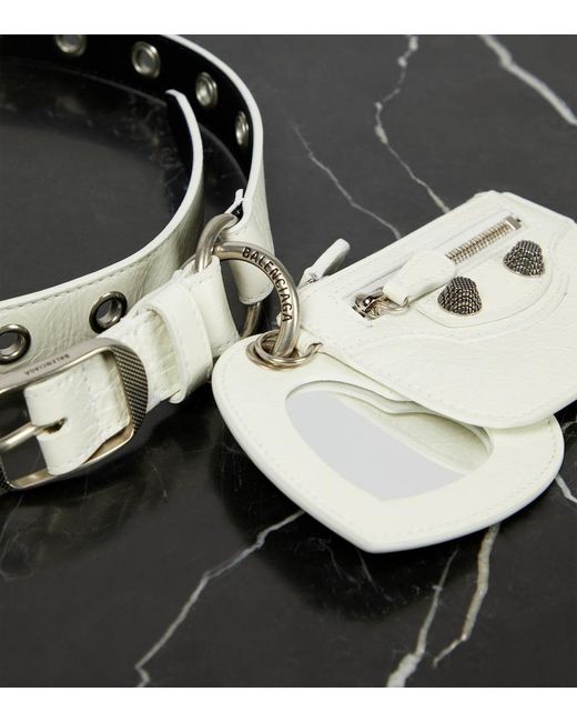 Balenciaga Metallic Le Cagole Charms Belt