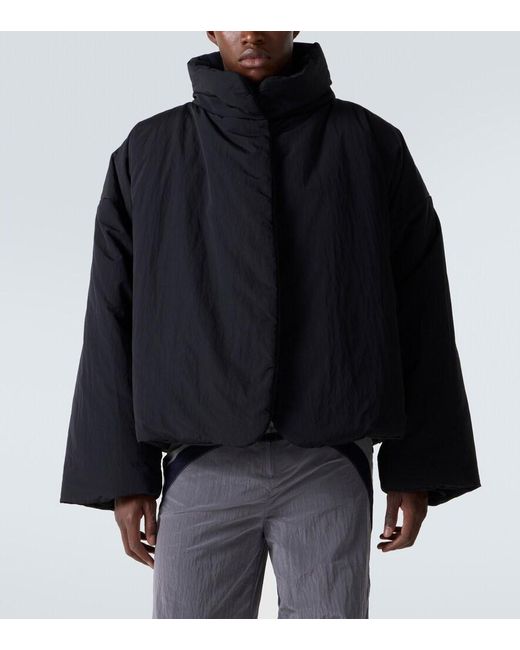 ERL Black Puffer Jacket for men