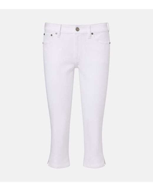 Ralph Lauren White Capri Jeans
