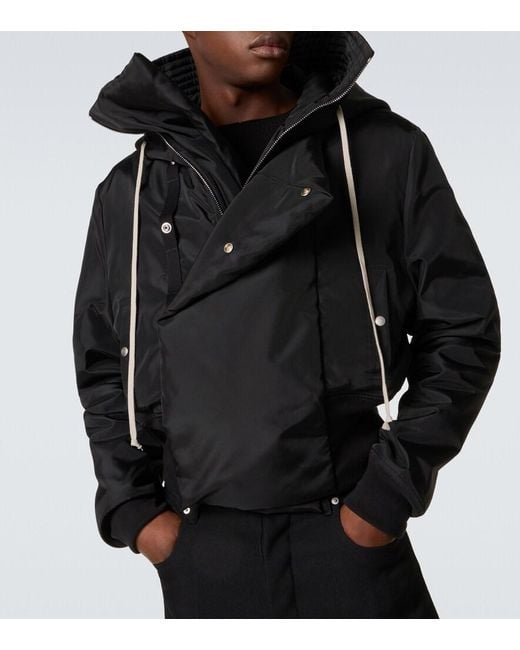 Rick Owens Black Drkshdw Alice Puffer Jacket for men