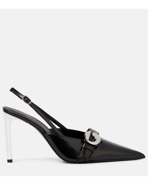 Coperni Black Slingback-Pumps Aus Leder