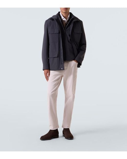 Tod's Blue Technical Vest for men